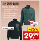 Herren Sweatjacke von Camp David im aktuellen Netto Marken-Discount Prospekt