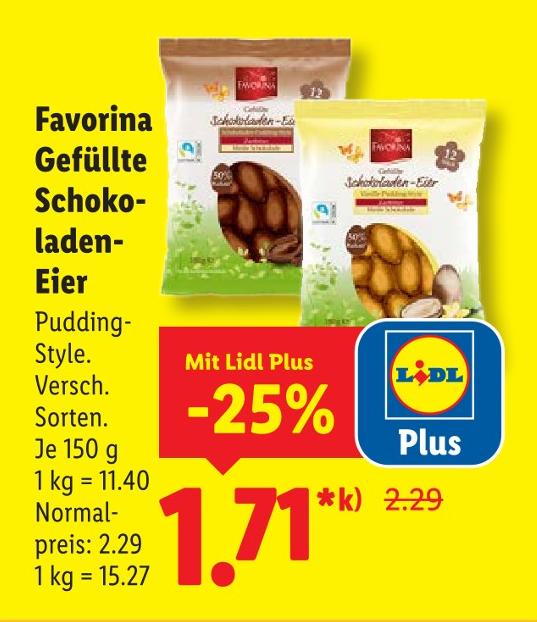 Gefüllte Schokoladen-Eier