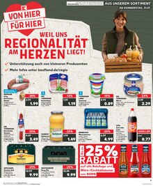 Wurst im Kaufland Prospekt "Aktuelle Angebote" mit 44 Seiten (Erfurt)