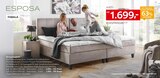 Boxspringbett Angebote von Esposa bei XXXLutz Möbelhäuser Göttingen für 1.699,00 €