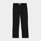 Pantalon regular coton majoritaire noir garçon en promo chez La Halle Pantalon regular coton majoritaire noir garçon dans le catalogue La Halle