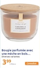 Promo Bougie parfumée avec une mèche en bois à 3,99 € dans le catalogue Action à Istres