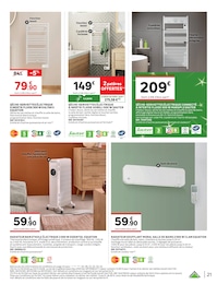 Offre Radiateur Bain D'huile dans le catalogue LEROY MERLIN du moment à la page 21