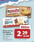 Kinder Cards Angebote von Kinder bei combi Ibbenbüren für 2,29 €
