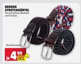 Herren Stretchgürtel Angebote bei E center Schwäbisch Gmünd für 4,99 €