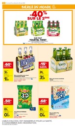 Prix et réduction Bière Sans Alcool dans le prospectus Carrefour Market en cours Offre Bière Sans Alcool dans le catalogue Carrefour Market du moment à la page 12