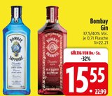 Gin Angebote von Bombay bei EDEKA Ravensburg für 15,55 €