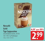 Gold Typ Cappuccino Angebote von Nescafé bei famila Nordost Stralsund für 2,99 €