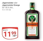 Jägermeister im Angebot bei GLOBUS in Kaarst Jägermeister Angebote bei GLOBUS Kaarst für 11,99 €