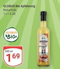 Apfelessig im Angebot bei GLOBUS in Duisburg Apfelessig Angebote von GLOBUS Bio bei GLOBUS Duisburg für 1,69 €