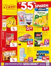 Netto Marken-Discount Discounter Prospekt der aktuellen Woche mit 72 Seiten, gültig von 24.08.2026 bis 29.08.2026, in Syrgenstein und Umgebung Aktueller Netto Marken-Discount Discounter Prospekt in Syrgenstein und Umgebung, "Aktuelle Angebote" mit 72 Seiten, 24.08.2026 - 29.08.2026