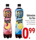 Ice Tea Peach von Valensina im aktuellen EDEKA Prospekt für 0,99 €