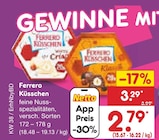 Küsschen von Ferrero für 2,79 € bei Netto Marken-Discount im Angebot Küsschen von Ferrero im aktuellen Netto Marken-Discount Prospekt