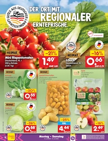 Äpfel im aktuellen Netto Marken-Discount Prospekt (Göttingen) Äpfel im Netto Marken-Discount Prospekt "Aktuelle Angebote" mit 73 Seiten (Göttingen)