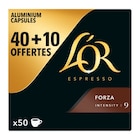 Capsules de café - L'OR ESPRESSO - Carrefour à Pontault-Combault Capsules de café - L'OR ESPRESSO en promo chez Carrefour Pontault-Combault à 11,32 €