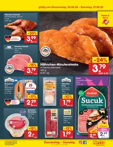 Grillfleisch im Netto Marken-Discount Prospekt "Aktuelle Angebote" mit 64 Seiten (Dresden)