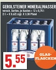 Mineralwasser Angebote von Gerolsteiner bei Marktkauf Beckum für 5,55 €