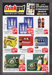 EDEKA Supermarkt Prospekt der aktuellen Woche mit 2 Seiten, gültig von 22.06.2026 bis 27.06.2026, in Mössingen und Umgebung Aktueller EDEKA Supermarkt Prospekt in Mössingen und Umgebung, "Aktuelle Angebote" mit 2 Seiten, 22.06.2026 - 27.06.2026