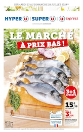 Prospectus Super U à Carmaux, "Le marché à prix bas !", 12 pages, 23/07/2024 - 28/07/2024