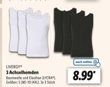 3 Achselhemden Angebote von LIVERGY bei Lidl Regensburg für 8,99 €