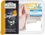 Frische Hähnchen-Oberschenkel von Qualitäts Metzgerei Wilhelm Brandenburg im aktuellen REWE Prospekt
