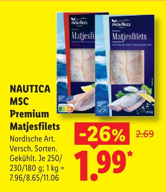 MSC Premium Matjesfilets