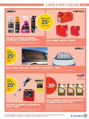 Promos Huile Moteur dans le catalogue "Vague de fraîcheur sur votre budget" de E.Leclerc Huile Moteur en promo dans le catalogue E.Leclerc à la page 41