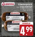 Aktuelles Schweinegulasch oder Schaschliktopf Angebot bei EDEKA in Osnabrück ab 4,99 €