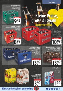 Bier im EDEKA Prospekt "Aktuelle Angebote" mit 28 Seiten (Niederkassel)