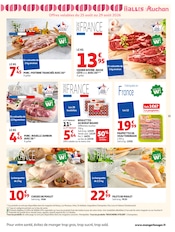 Promos Viande dans le catalogue "LA RENTRÉE À PRIX K.O." de Auchan Hypermarché Viande en promo dans le catalogue Auchan Hypermarché à la page 15