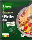 Feinschmecker Sauce 3 Pfeffer im REWE Prospekt Feinschmecker Sauce 3 Pfeffer von Knorr im aktuellen REWE Prospekt für 0,79 €