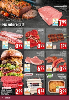 Bratwurst im EDEKA Prospekt "Aktuelle Angebote" mit 24 Seiten (Osnabrück)