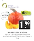 Bio Hokkaido Kürbisse Angebote von Gärtnerei Hoch-Reinhard KG bei Hieber Freiburg für 1,99 €