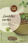 Lentilles vertes - GOLDEN SUN - Lidl à Orléans Lentilles vertes - GOLDEN SUN en promo chez Lidl Orléans à 0,98 €