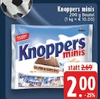 Knoppers minis bei E center im Prospekt "" für 2,00 €