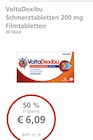 VoltaDexibu Schmerztabletten 200 mg Filmtabletten bei LINDA Premiumapotheke im Witzenhausen Prospekt für 6,09 €