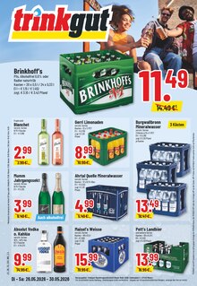 Trinkgut Prospekt der Woche "Aktuelle Angebote" Seite 1, 26.05.2026 bis 30.05.2026 für Herten Aktueller Trinkgut Prospekt "Aktuelle Angebote" Seite 1 von 10 Seiten für Herten