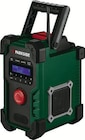 Akku-Baustellenradio 20 V Angebote von Parkside bei Lidl Ulm für 59,99 €