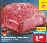 Bugbraten vom Jungbullen für 1,39 € bei Netto Marken-Discount im Angebot Bugbraten vom Jungbullen im aktuellen Netto Marken-Discount Prospekt