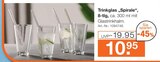 Trinkglas „Spirale“ im Angebot bei Möbel Inhofer in Ludwigsburg Trinkglas „Spirale“ Angebote bei Möbel Inhofer Ludwigsburg für 10,95 €