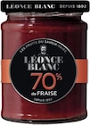 Promo CONFITURE 70% DE FRUITS LEONCE BLANC à 1,88 € dans le catalogue Super U à Saint-Sauveur-le-Vicomte
