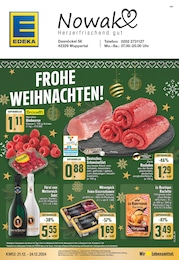 EDEKA Prospekt: "Aktuelle Angebote", 16 Seiten, 21.12.2024 - 24.12.2024