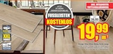 Design-Vinyl-Klick-Belag Eiche beige bei wohnen & sparen Wiegand im Dörfles-Esbach Prospekt für 19,99 €