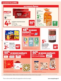 Prix et réduction Café Moulu dans le prospectus Auchan Supermarché en cours Offre Café Moulu dans le catalogue Auchan Supermarché du moment à la page 14