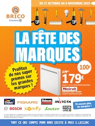 Catalogue Supermarchés de E.Leclerc à Aynac Prospectus E.Leclerc à Aynac, "LA FÊTE DES MARQUES", 20 pages, 21/10/2025 - 08/11/2025