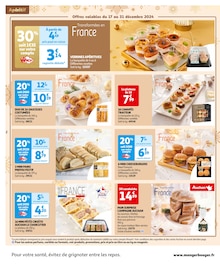 Prospectus Auchan Supermarché à Pompignac, "Réveillons Noël : Tous les plaisirs de la table à petits prix", 36 pages de promos valables du 13/12/2024 au 31/12/2024