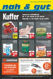 Aktueller nah und gut Supermarkt Prospekt in Weihenzell und Umgebung, "Wir lieben Lebensmittel!" mit 8 Seiten, 22.04.2024 - 27.04.2024