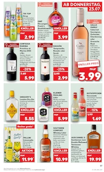 Jack Daniels im Kaufland Prospekt "Hier bin ich richtig" mit 56 Seiten (Raguhn-Jeßnitz)