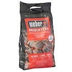 Briquette de charbon - WEBER en promo chez Carrefour Verneuil-sur-Seine à 9,99 €