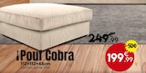Pouf Cobra en promo chez Maxi Bazar Marseille à 199,99 €